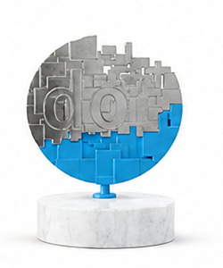 DOTCOMM AWARDS DOTCOMM PLATINUM trophy
