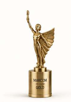 MARCOM AWARDS MARCOM GOLD trophy