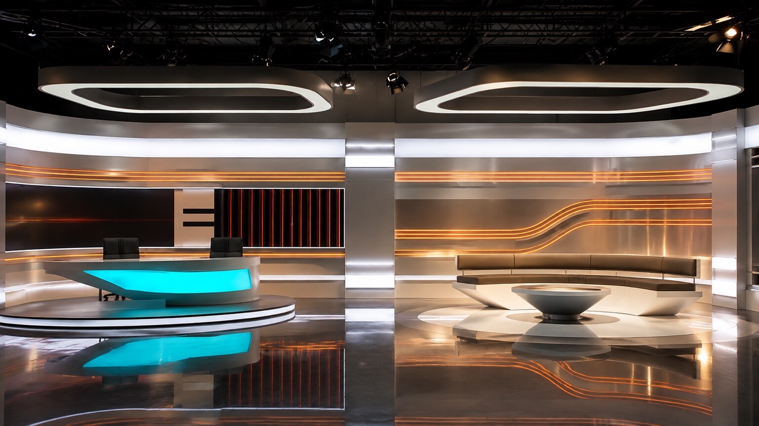 Iraq TV studio — view 2