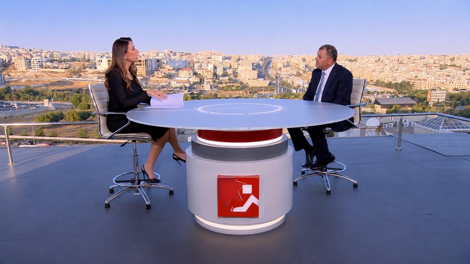 Elections studio — view 2